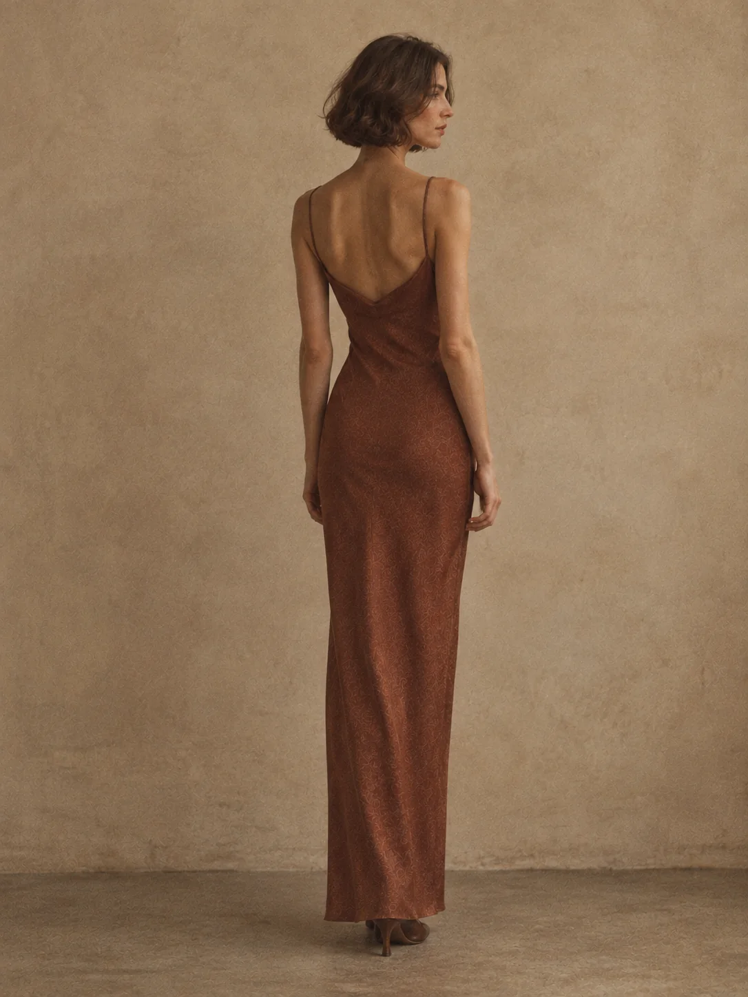 Corner Light Bias Maxi Dress, view 2