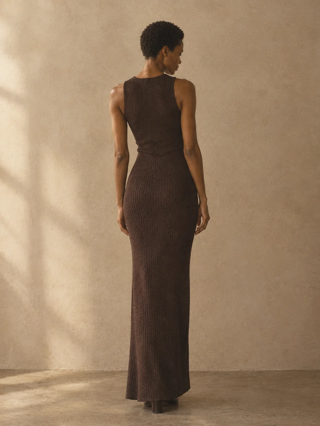 Stairwell Rib Column Dress, view 2