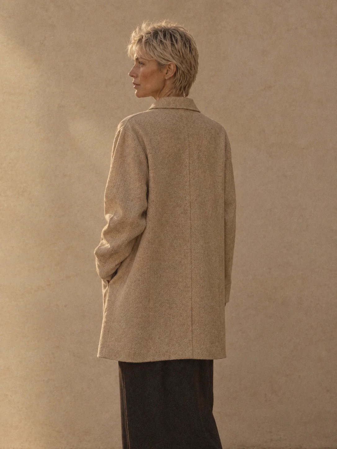 Wide Shot Long-Line Shirt Jacket, view 2