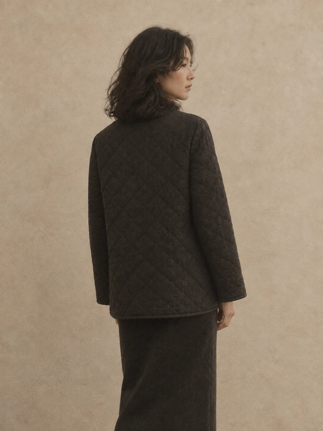 Rough Cut Quilted Overshirt, view 2