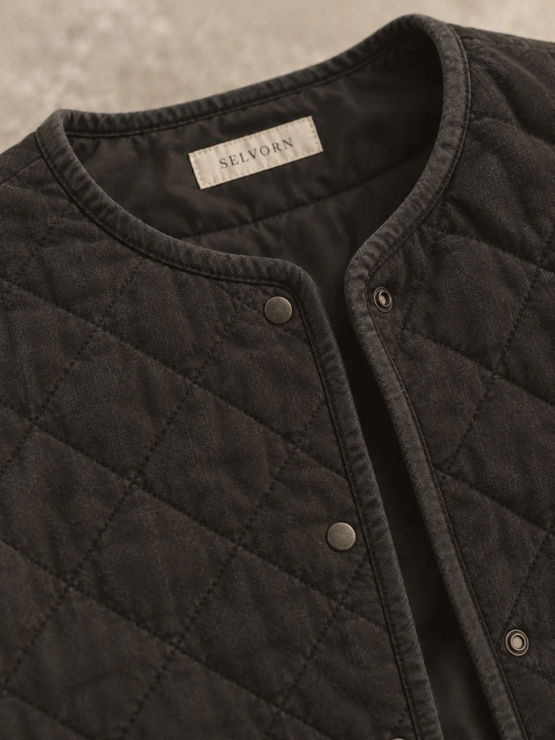 Rough Cut Quilted Overshirt, view 5