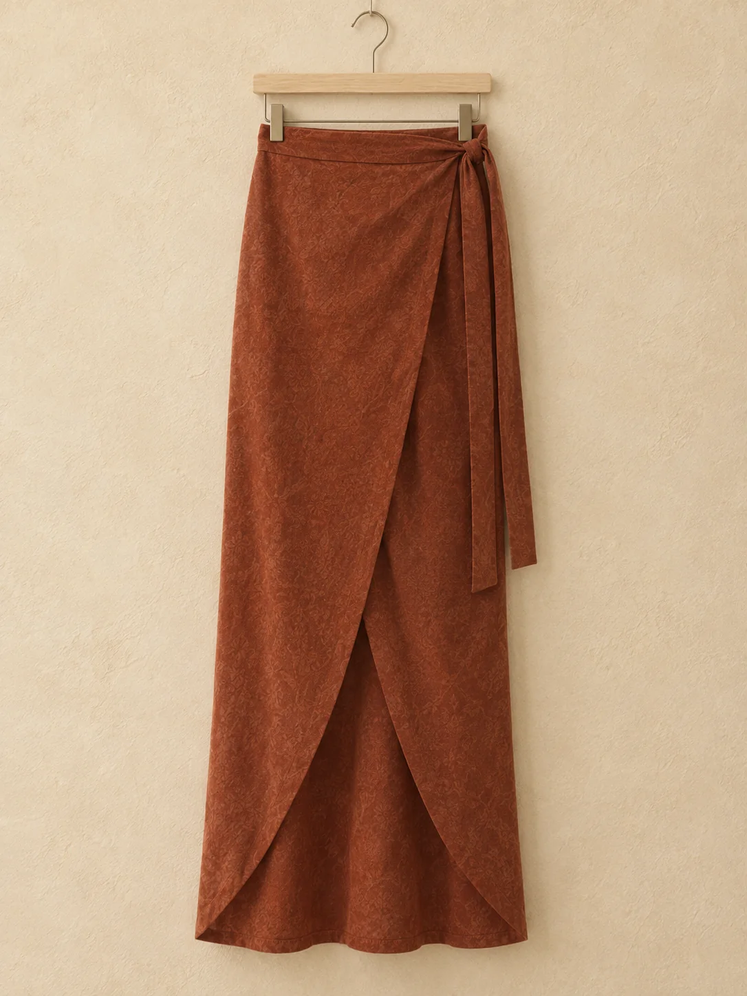 Crossing Wrap Maxi Skirt, view 4