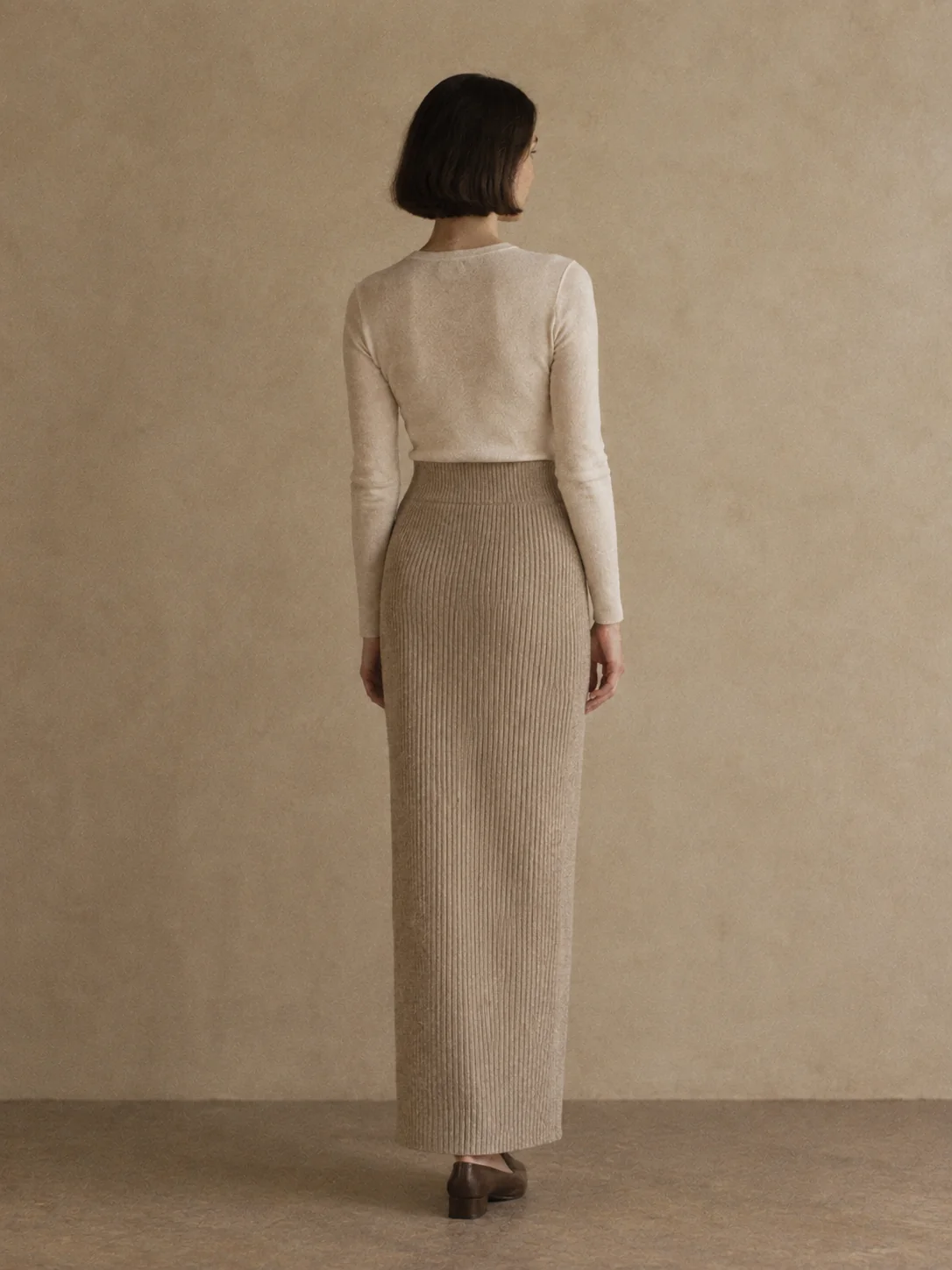 Corridor Rib Knit Skirt, view 2