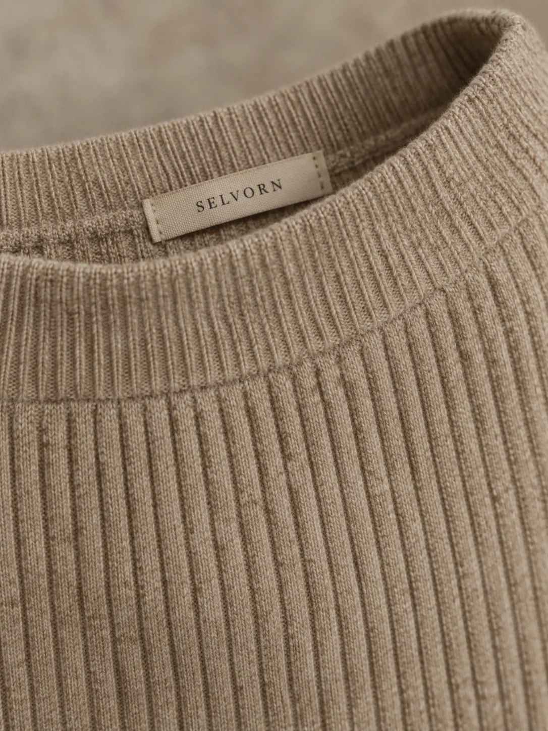Corridor Rib Knit Skirt, view 5