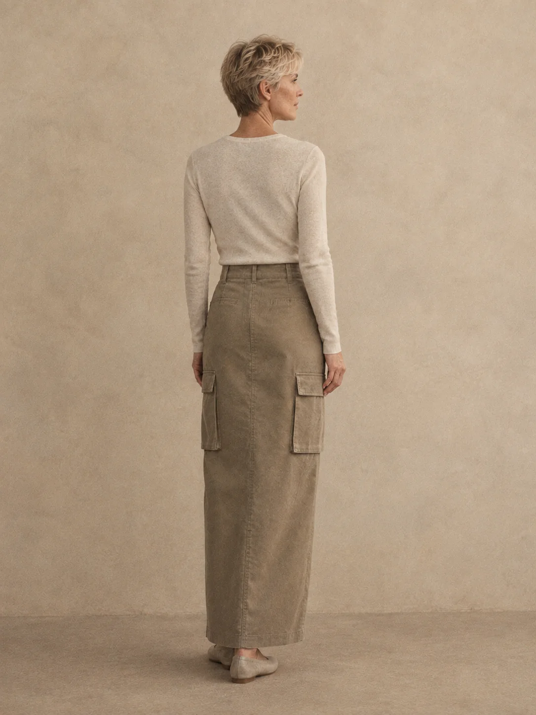 Rain Check Utility Maxi Skirt, view 2