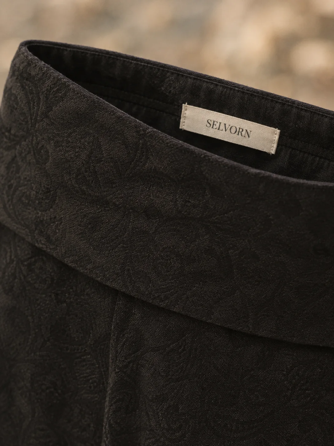 Understudy Fold-Over Jersey Skirt, view 5