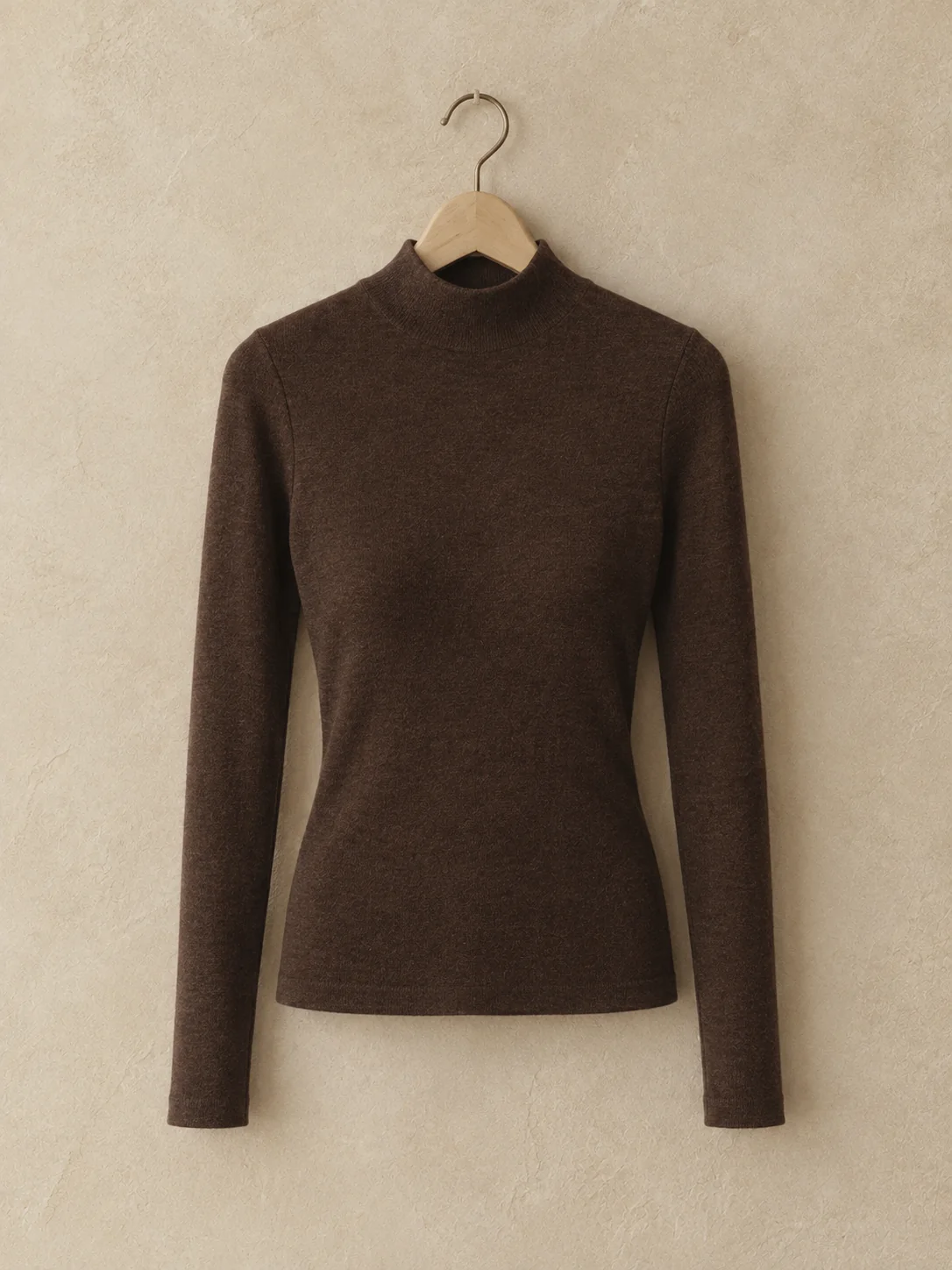 Grain Mock-Neck Knit, view 4