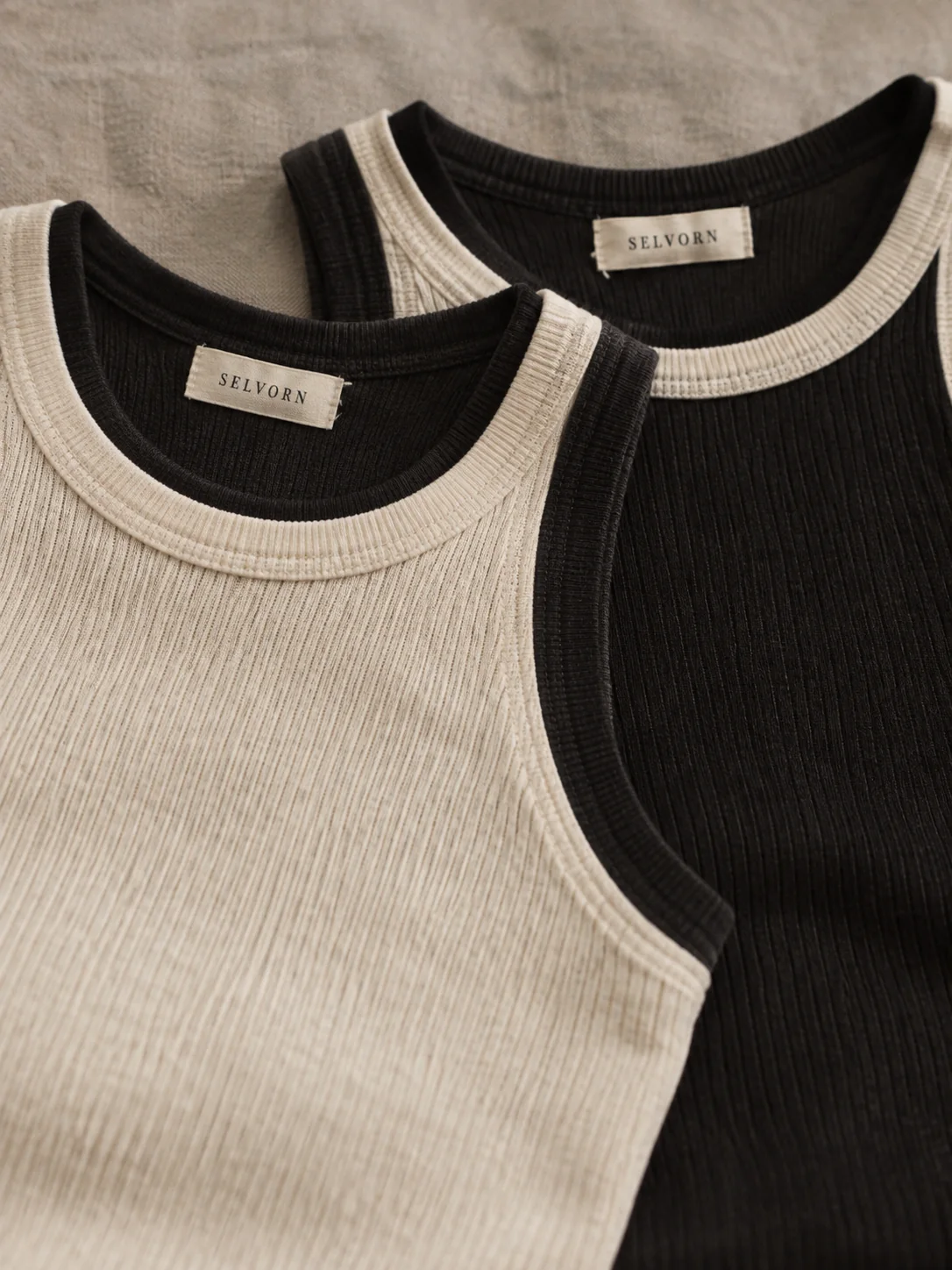 Scene Two Rib Tank Set of 2, view 5